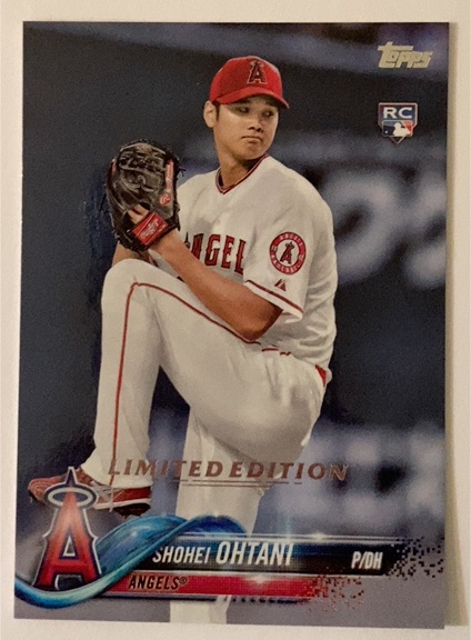2018 Topps #700 Shohei Ohtani — front