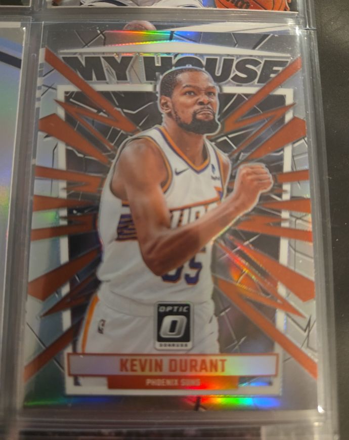 2023-24 Panini Donruss Optic #10 Kevin Durant My House Phoenix Suns — front