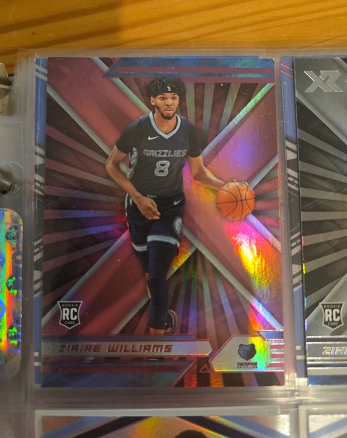2021-22 Panini Chronicles XR #389 Ziaire Williams — front