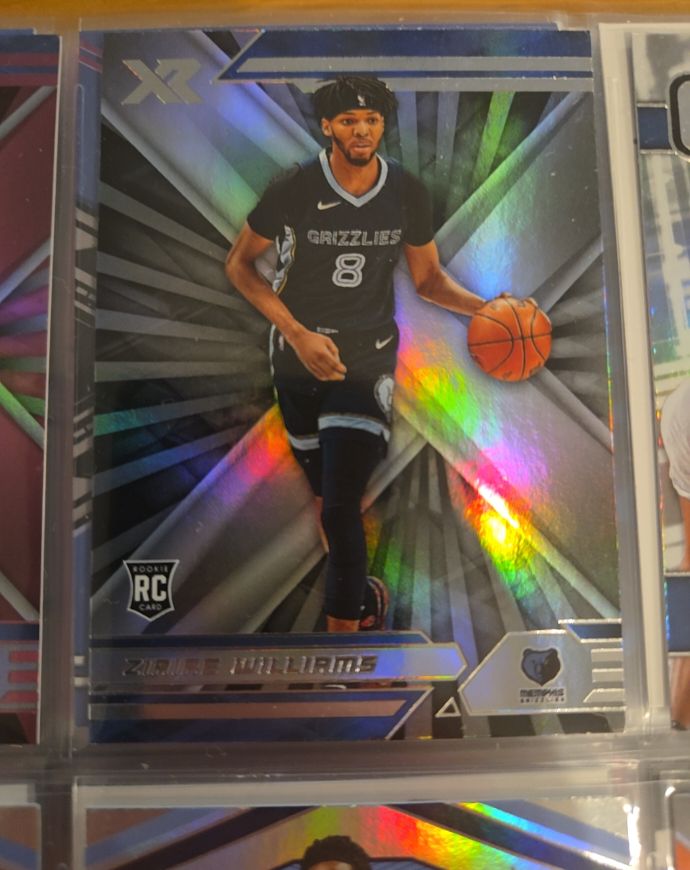 2021-22 Panini Chronicles XR #389 Ziaire Williams — front