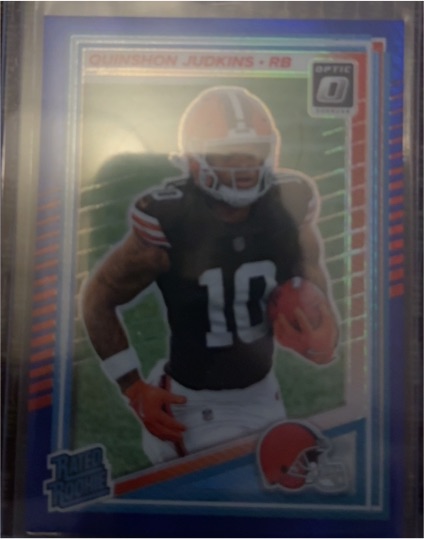 2025 Panini Donruss Optic #252 Quinshon Judkins Rated Rookie — front