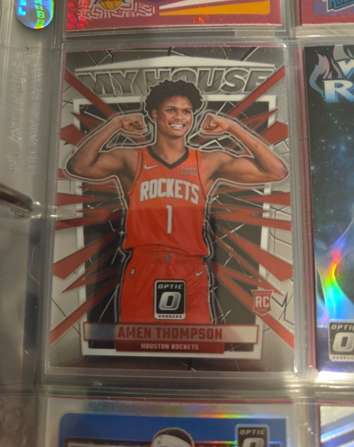 2023-24 Panini Donruss Optic #19 Amen Thompson — front