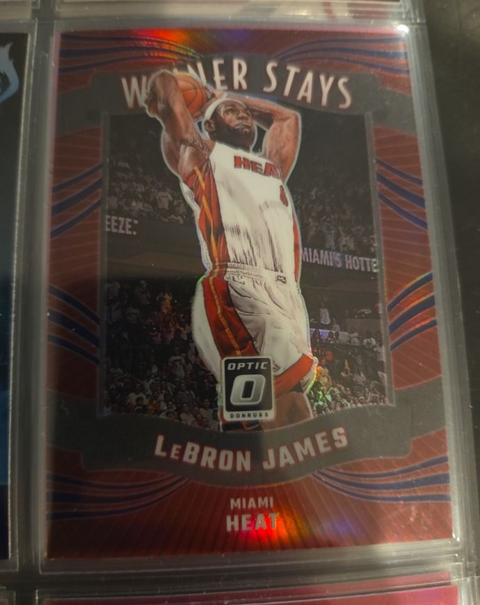 2023-24 Donruss Optic #2 LeBron James Winner Stays — front