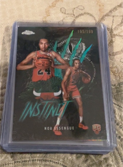 2025-26 Topps Chrome #INS-20 Noa Essengue — front