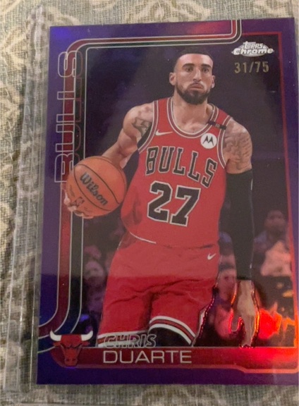 2025-26 Topps Chrome #83 Chris Duarte — front