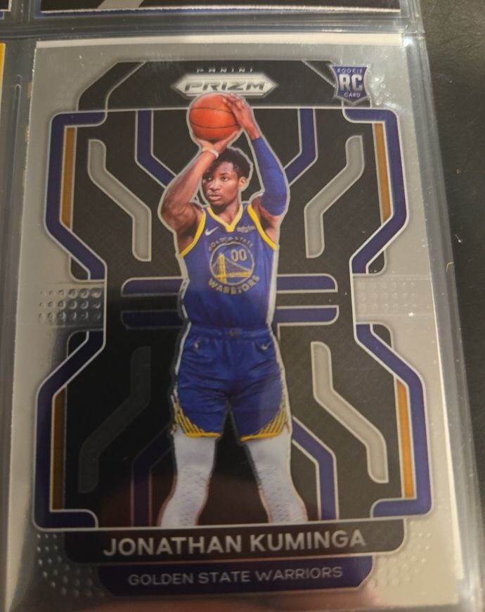2021-22 Panini Prizm #307 Jonathan Kuminga — front