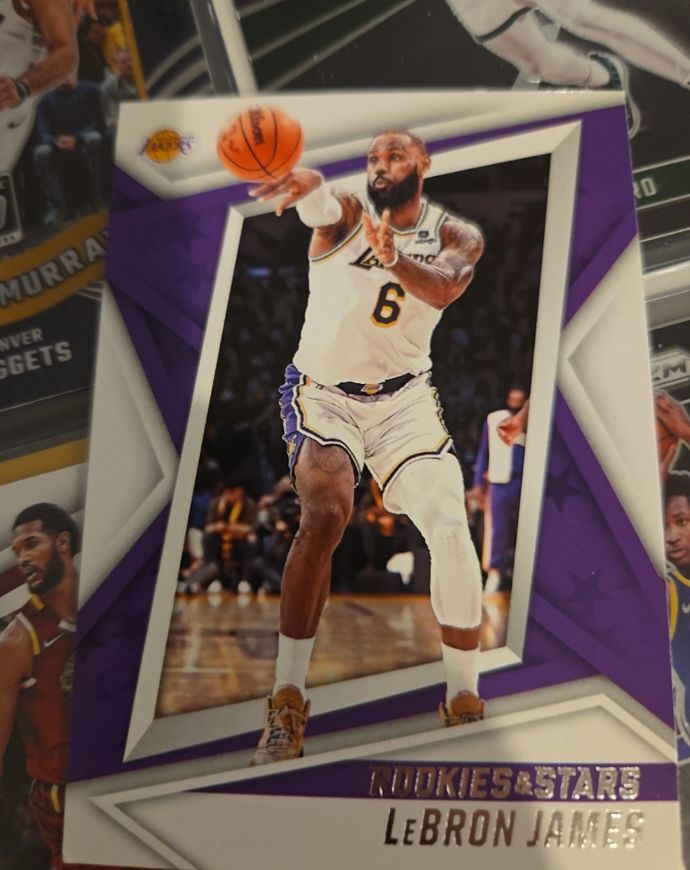 2021-22 Panini Chronicles Rookies & Stars #114 LeBron James — front