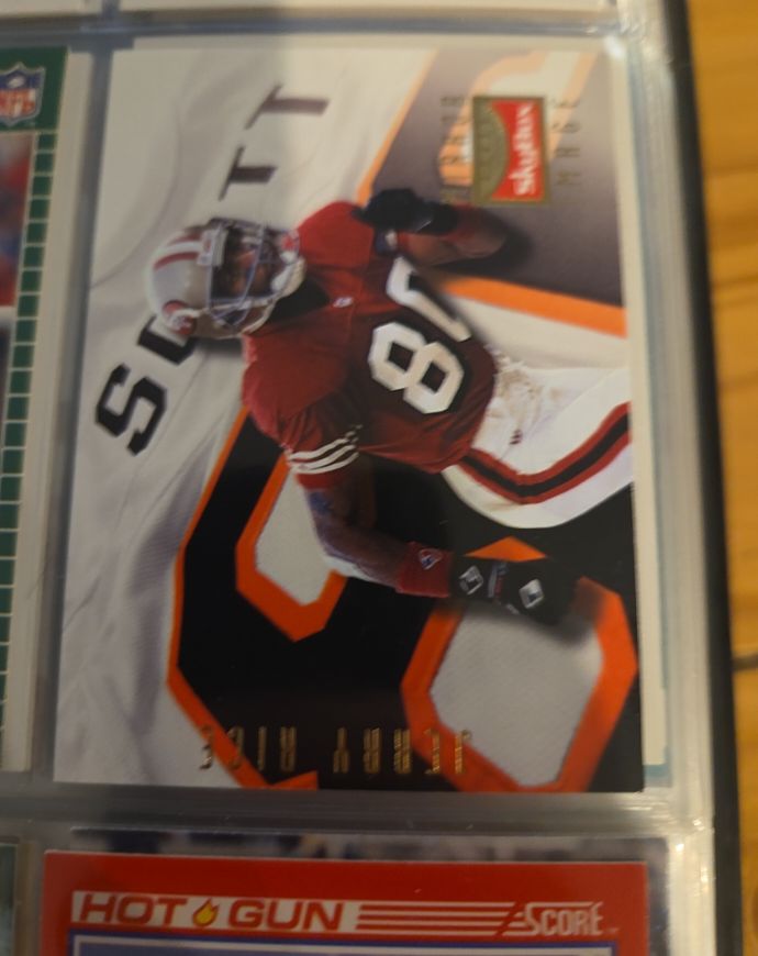 1995 Skybox Mirror Image #151 Jerry Rice — front
