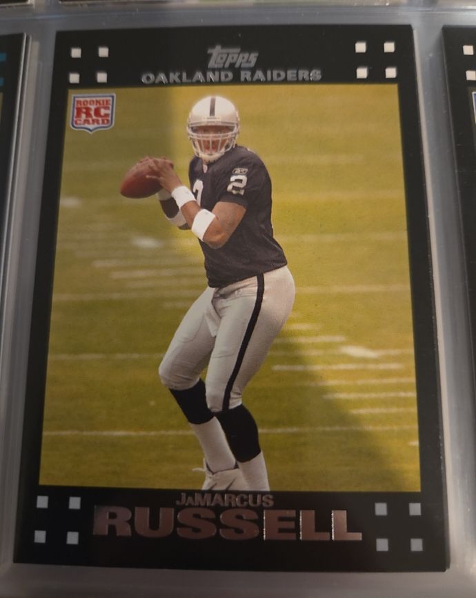 2007 Topps #286 JaMarcus Russell — front