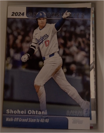 2025 Topps Series 1 #GH-23 Shohei Ohtani 2024 Greatest Hits — front