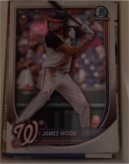 2025 Bowman Chrome #29 James Wood — front