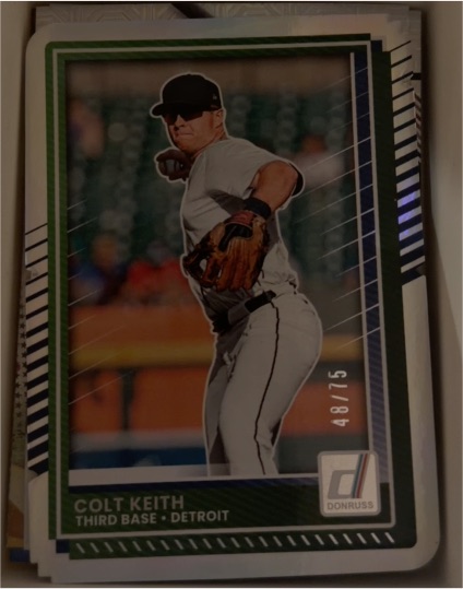 2025 Donruss #80 Colt Keith — front