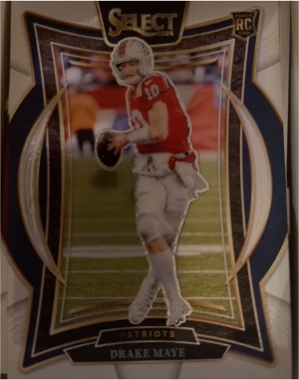 2024 Panini Select #27 Drake Maye — front