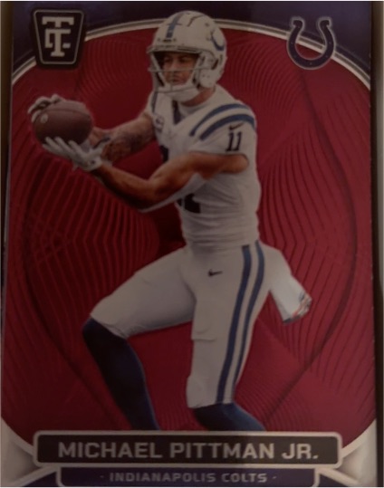 2024 Panini Totally Certified #39 Michael Pittman Jr. — front