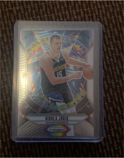 2024-25 Panini Prizm #30 Nikola Jokić Kaleidoscopic — front