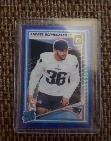 2025 Donruss Optic #287 Andres Borregales — front