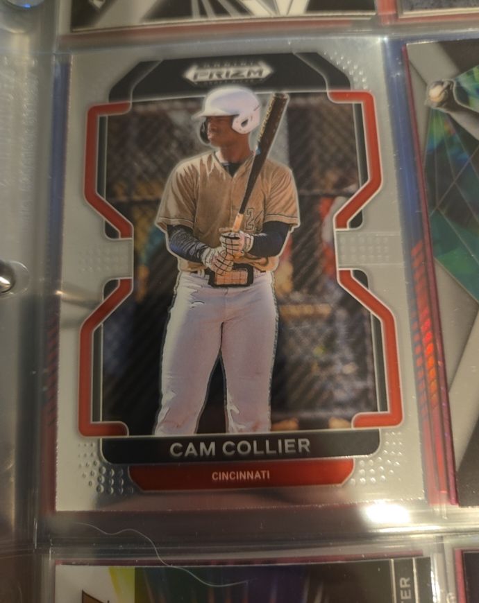 2022 Panini Prizm Draft Picks #PDP18 Cam Collier — front