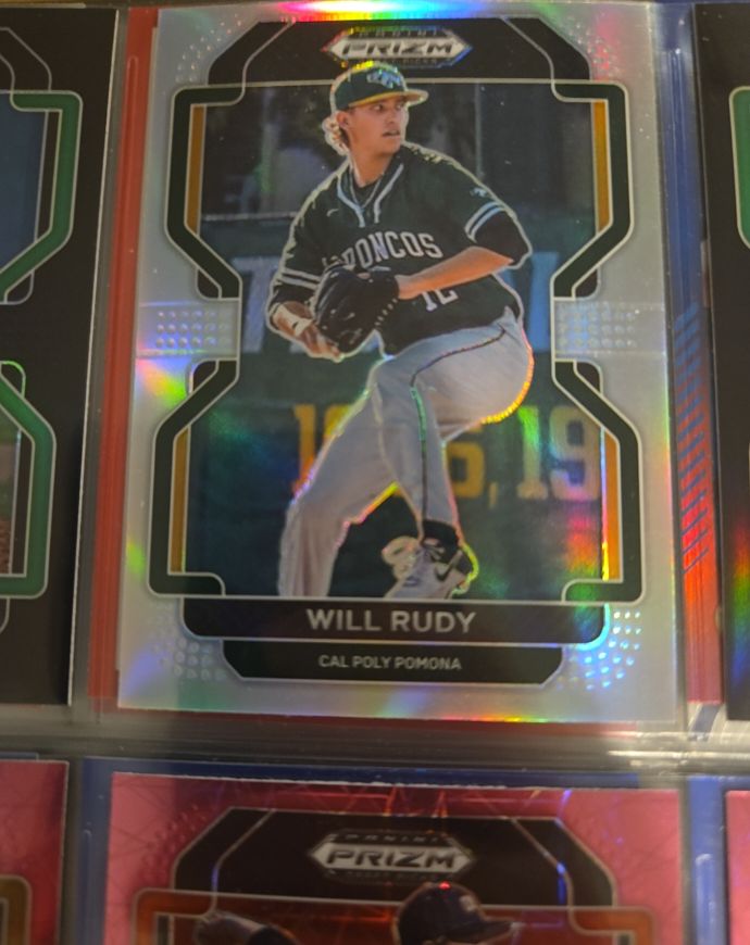 2022 Panini Prizm Draft Picks #PDP162 Will Rudy — front