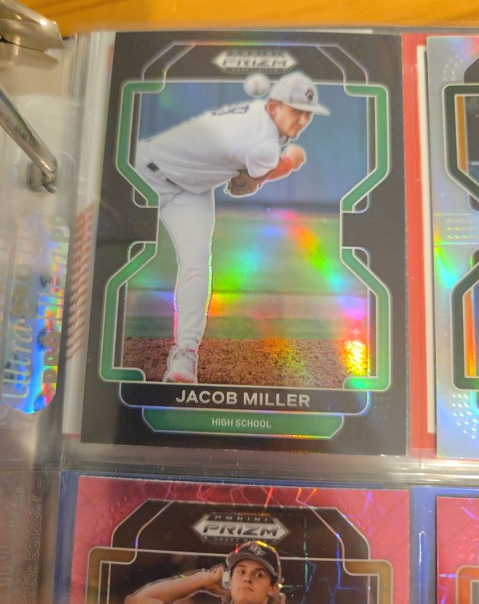 2022 Panini Prizm Draft Picks #PDP46 Jacob Miller — front