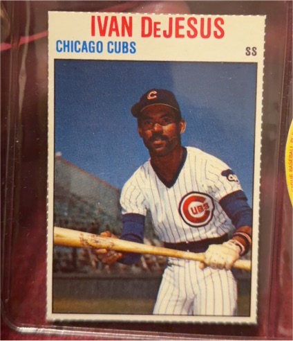 1979 Hostess #88 Ivan DeJesus — front