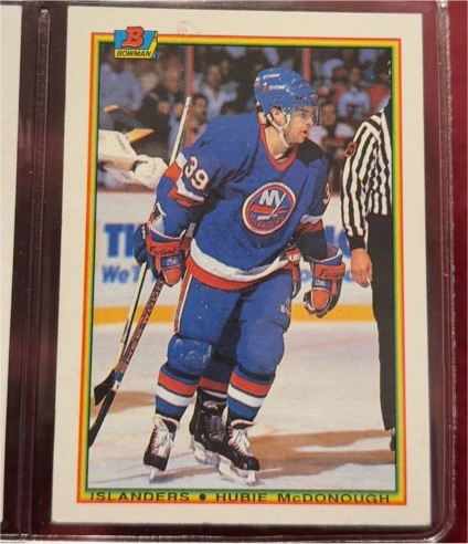 1990-91 Bowman #120 Hubie McDonough — front