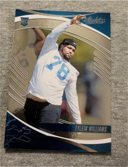 2025 Panini Absolute #192 Tyleik Williams — front
