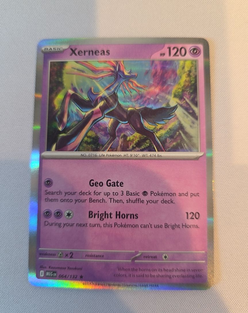 2025 Pokemon TCG 064/132 Xerneas — front