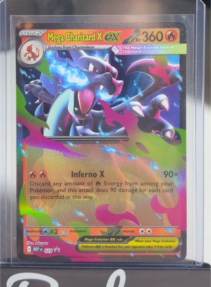 Mega Charizard X ex 029 — front