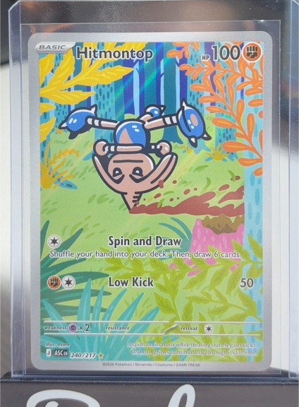 2026 Pokémon Ascended Heroes #240 Hitmontop — front