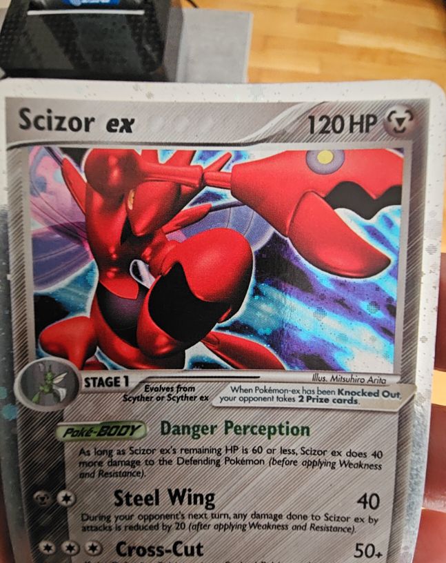 2005 Pokemon #108 Scizor ex — front