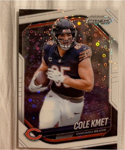 2025 Panini Prizm #112 Cole Kmet — front