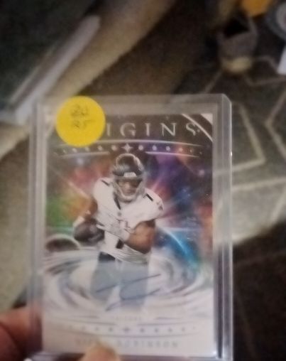 2025 Panini Origins #RC Jalen Milroe Rookie Card — front