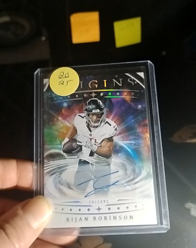 2025 Panini Origins #57 Bijan Robinson — front