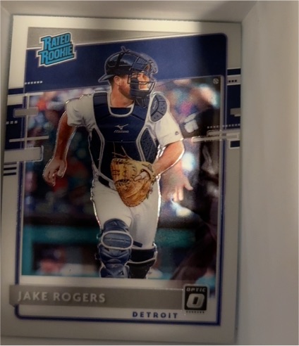 2020 Panini Donruss Optic #72 Jake Rogers — front