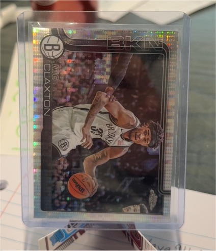2025-26 Topps Chrome #27 Nic Claxton — front