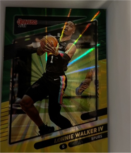 2021-22 Donruss #25 Lonnie Walker IV — front