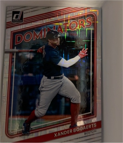 2022 Donruss Dominators #D-5 Xander Bogaerts — front