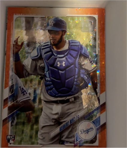 2021 Topps Series 1 #256 Keibert Ruiz — front