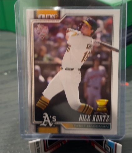 2026 Topps Series 1 #97 Nick Kurtz — front