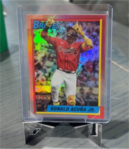 2025 Topps Update 35th Anniversary #U90-22 Ronald Acuna Jr. — front
