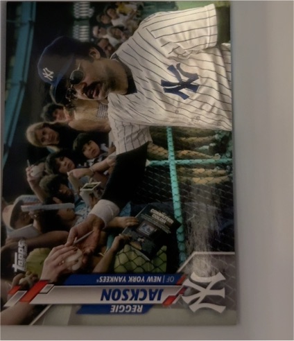 2020 Topps Series 1 #206 Reggie Jackson — front