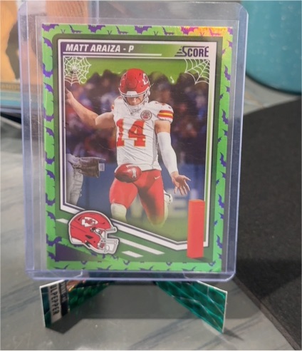 2025 Panini Score-A-Treat #288 Matt Araiza — front