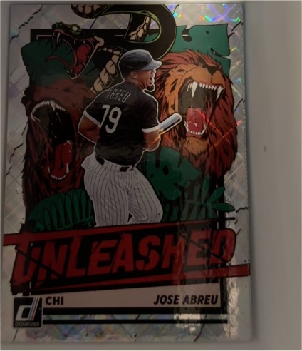 2021 Donruss Unleashed #UNL10 Jose Abreu — front