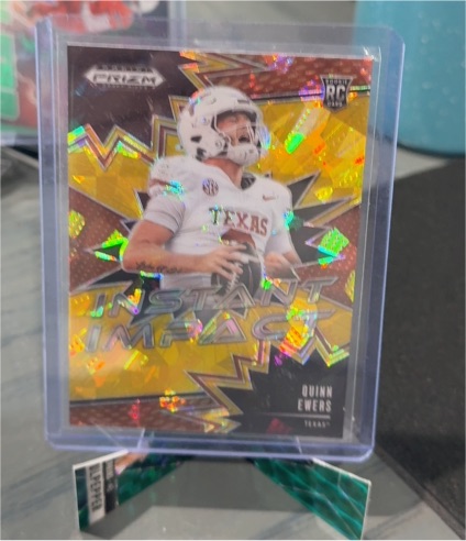 2025 Panini Prizm Draft Picks Instant Impact #II-QES Quinn Ewers — front