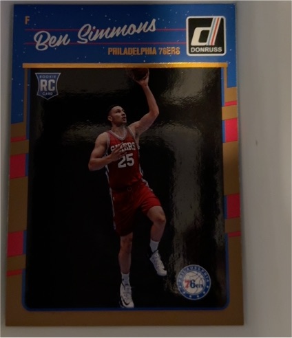 2016-17 Donruss #151 Ben Simmons Rookie Card — front