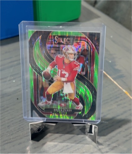 2024 Panini Select Premier Level #124 Brock Purdy — front