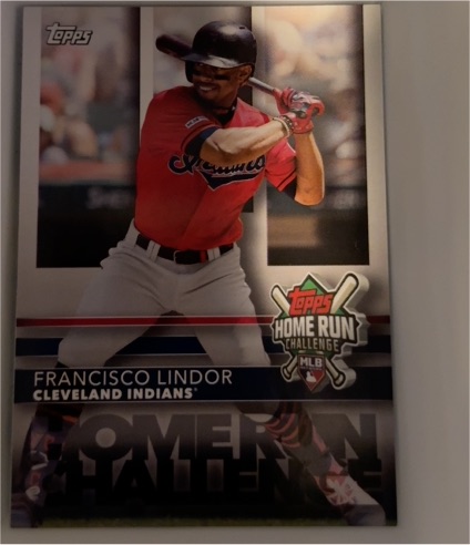 2020 Topps Home Run Challenge #HRC-10 Francisco Lindor — front