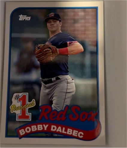 2020 Topps Update #1 Prospect Bobby Dalbec — front