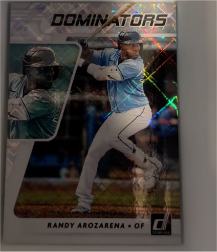 2021 Donruss Dominators #DOM4 Randy Arozarena — front