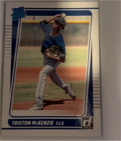 2021 Donruss Rated Rookie #50 Triston McKenzie — front